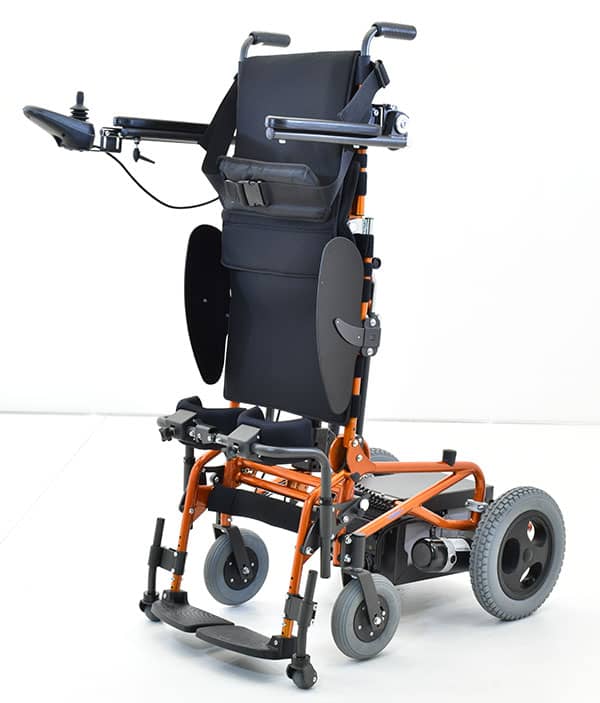 electric hi-lo verticalizing wheelchair small